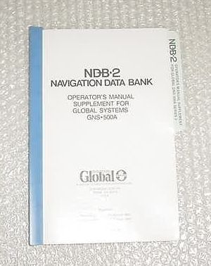 GNS-500A Global Nav System NDB-2 Data Bank Operator's Manual