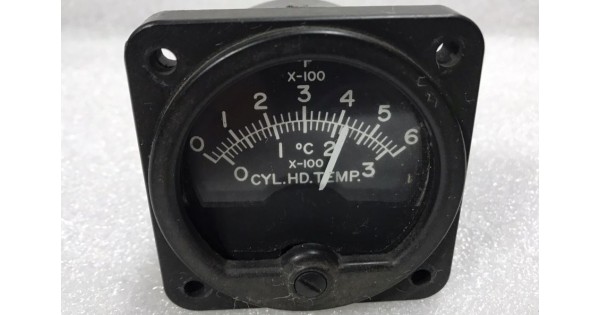 34131-8,, Twin Cessna Aircraft Cylinder Head Temperature Indicator