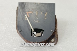 424387,, Cessna Aircraft Fuel Quantity Cluster Gauge Indicator