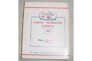 1966 Cessna Aircraft Service Information Summary Manual