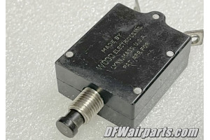 454-658, 109-215-102, 15A Piper Aircraft / Wood Electric Circuit Breaker