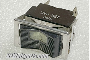 8199,, Cessna / Piper Aircraft 12V Lighted Rocker Switch