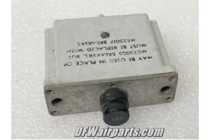 D6752-2-5, MS25017-5, 5A Klixon Aircraft Circuit Breaker