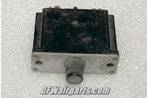 D6752-1-5, MS25005-5, 5A Vintage Klixon Aircraft Circuit Breaker