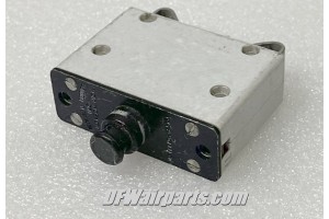 BACC18G-15,  MP-103A, 15A Mechanical Products Aircraft Circuit Breaker