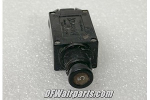 7277-2-5, S2899-5.0, 5A Cessna Aircraft Klixon Slim Circuit Breaker