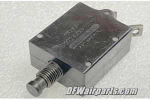 S1232-505, 449-205-102, 5A Cessna Aircraft / Wood Electric Circuit Breaker