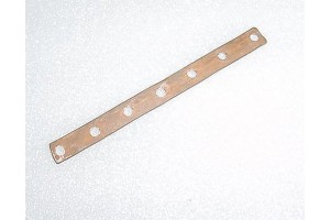 Aircraft Bus Bar Connector Strip, 4" by 3/8"