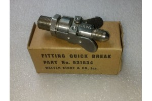 931834, Nos Kidde Aircraft Quick Disconnect Fitting