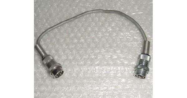 Aircraft Avionics Jumper Cable Wire w Amphenol Plug Connectors