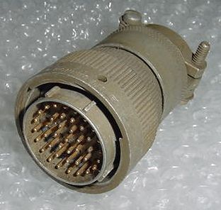 New Aircraft Cannon Plug Connector. P/N MS3116A20-41P.