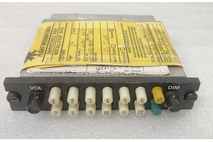 400-0032-002 C-118, Global-Wulfsberg Flitefone III Cockpit Control Panel w/ Serv tag