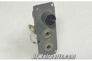 4873048,, Aircraft Intercomm Headphone Connection Box Assembly