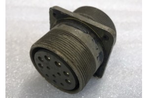 TBF-28-9PS, 5935-00-759-7393, Avionics Cannon Plug Connector Receptacle