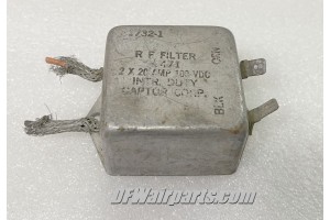 S1732-1, A-471, Cessna Aircraft Avionics RFI Radio Noise Filter