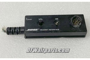 Bose Aircraft Headset Interface Control Box